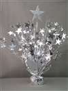 STAR SILVER/SILVER SPRAY CENTERPIECE