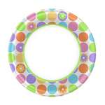 SPRING DOTS DINNER PLATES