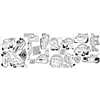 DISNEY'S CARS 2 STICKERS COLOR YOUR OWN