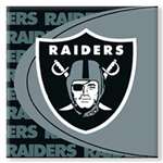 OAKLAND RAIDERS LUNCHEON NAPKINS