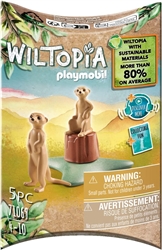 Playmobil Wiltopia - Meerkats Figure Set