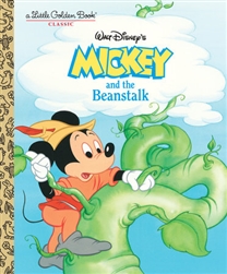 Disney Mickey And The Beanstalk Classic Little Golden Book