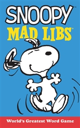 Snoopy Mad Libs Book - World's Greatest Word Game