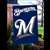 Brewers Applique Flag 44in. X 28in. Flag