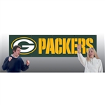 Green Bay Packers Giant 8' X 2' Banner