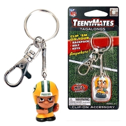 Green Bay Packers Teeny Mates Tagalong Key Chain