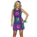 TIC TAC TOE DRESS ADULT COSTUME