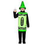 GREEN CRAYOLA CRAYON KIDS COSTUME - 4-6X