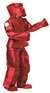 Rock Em Sock Em Red Adult Costume