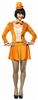 Dumb & Dumber Lloyd Christmas Orange Tuxedo Dress Adult Costume