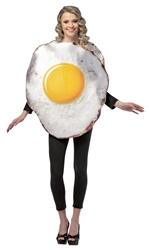 Fried Egg Adult Costume