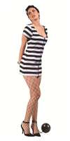 Jail Bait 2-4 Adult Costume