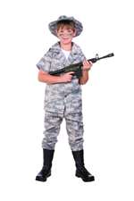 Digital Hero Camo 4-6 Kids Costume