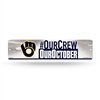 Milwaukee Brewers Our Crew Our October Plastic Sign