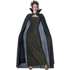 FULL LENGTH CAPE - BLACK