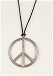 Metal Peace Pendant