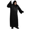 BLACK HOODED ROBE