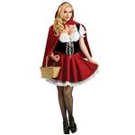 RED RIDING HOOD ADULT GT PLUS SIZE COSTUME