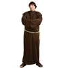 MONK ROBE BALD HEAD COSTUME - GT PLUS SIZE