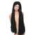 BLACK EXTRA LONG WIG