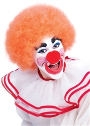 Orange Clown / Afro Wig