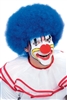 BLUE CLOWN / AFRO WIG