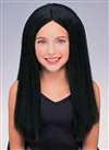 VALUE PRICED CHILD'S WITCH WIG - BLACK