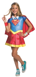 Supergirl DC Hero Girls Dlx Kids Costume - Medium