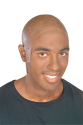 Dark Skin Bald Head Cap