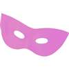 PINK SATIN HARLEQUIN MASK