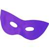 PURPLR SATIN HARLEQUIN MASK