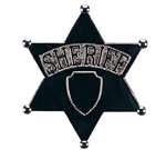 JUMBO SHERIFF STAR BADGE