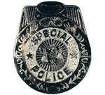 JUMBO POLICE BADGE