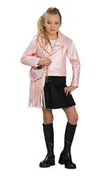 HARLEY PINK JACKET KIDS COSTUME - MEDIUM