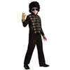 BLACK MILITARY MICHAEL JACKET DELUXE CHILD COSTUME - MEDIUM