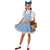 DELUXE DOROTHY CHILD'S COSTUME - MEDIUM