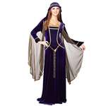 RENAISSANCE QUEEN ADULT COSTUME - SMALL