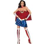 DELUXE WONDER WOMAN ADULT COSTUME - EXTRA SMALL