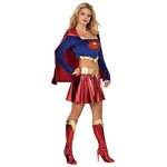 DELUXE SUPERGIRL ADULT COSTUME - SMALL