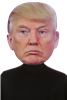 Giant Donald Trump Bobble Hedz Mask