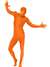 Orange Second Skin Large Adult Costume