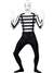 Mime Second Skin Medium Adult Costume