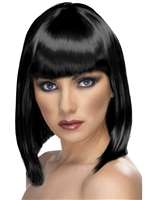 Glam Short Black Wig