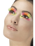 Neon Multi-Colored Eyelashes