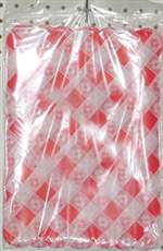 Red Gingham Placemats - Paper