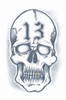 Prison 13 Skull Tattoo