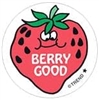 Berry Good Strawberry Scratch N Sniff Stickers