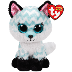 Atlas Aqua Fox Beanie Boo Clip