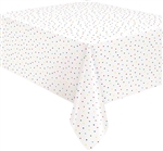 Dots & Stars Happy Birthday Table Cover