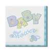 Baby Blue Stitch Beverage Napkins